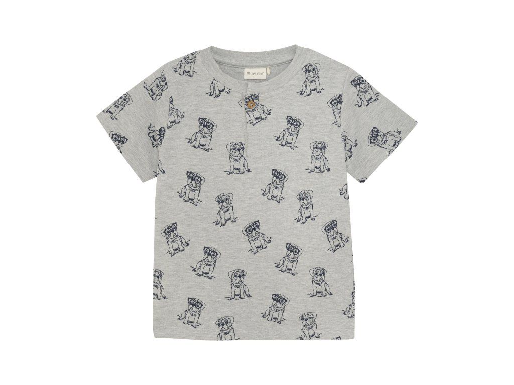 Minymo tričko Grey melange
