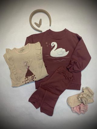 Jednoduchosť, jemné detaily a pohodlie @minymo, ktorý nikdy nesklame🦢. Malá princezná, veľký štýl 👑